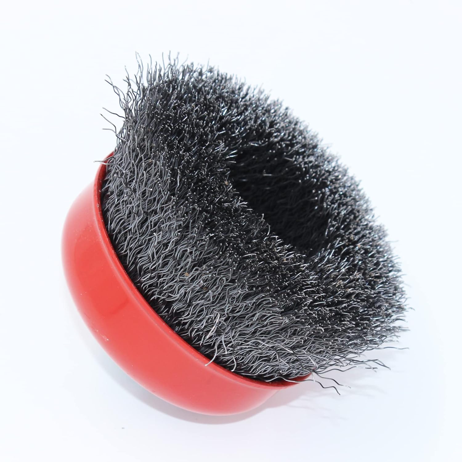 HOYIN Wire Cup Brush,5/8"-11NC for Angle Grinders (72363-4" Coarse Crimped0.014)