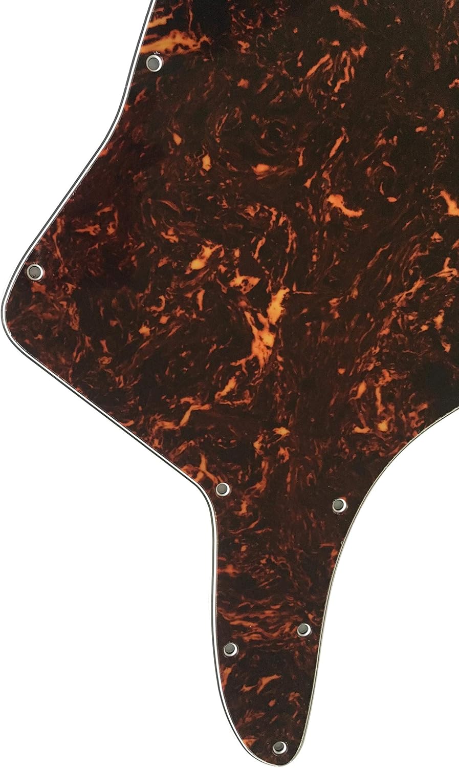 Guitar Parts For Fender US Jazzmaster Blank Style Guitar Pickguard (4 Ply Brown Tortoise)