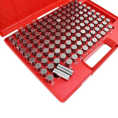 Miniatura 2 de HFS (R) Juego de medidores de pasador de acero Minus M4 con herramienta de medición de precisión de caja de plástico para aplicaciones industriales