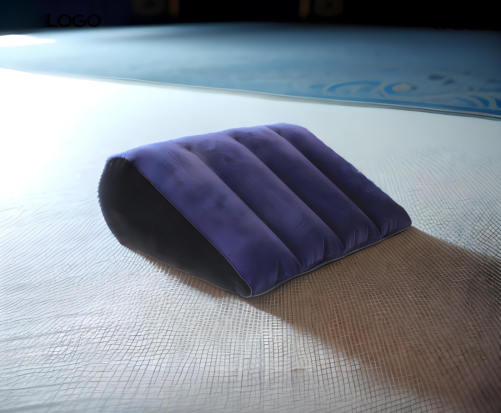 WHZHAOCAI Portable Wedge Pillow Inflatable Cushion - Body Positioners for Legs and Back Support for Sleeping,Reading and Rest,Use in Bed, Travel, Camping Or Office?Fast Inflating Deflation