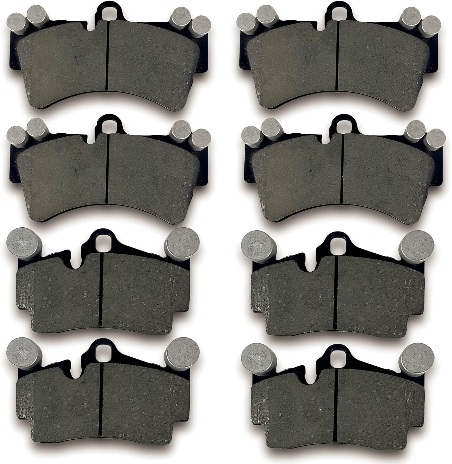 8pcs Brake Pads Ceramic Brake Pads Kits fit for 2007-2015 for Audi Q7,2003-2006 2008-2010 for Porsche Cayenne,2004-2008 for Volkswagen for Touareg