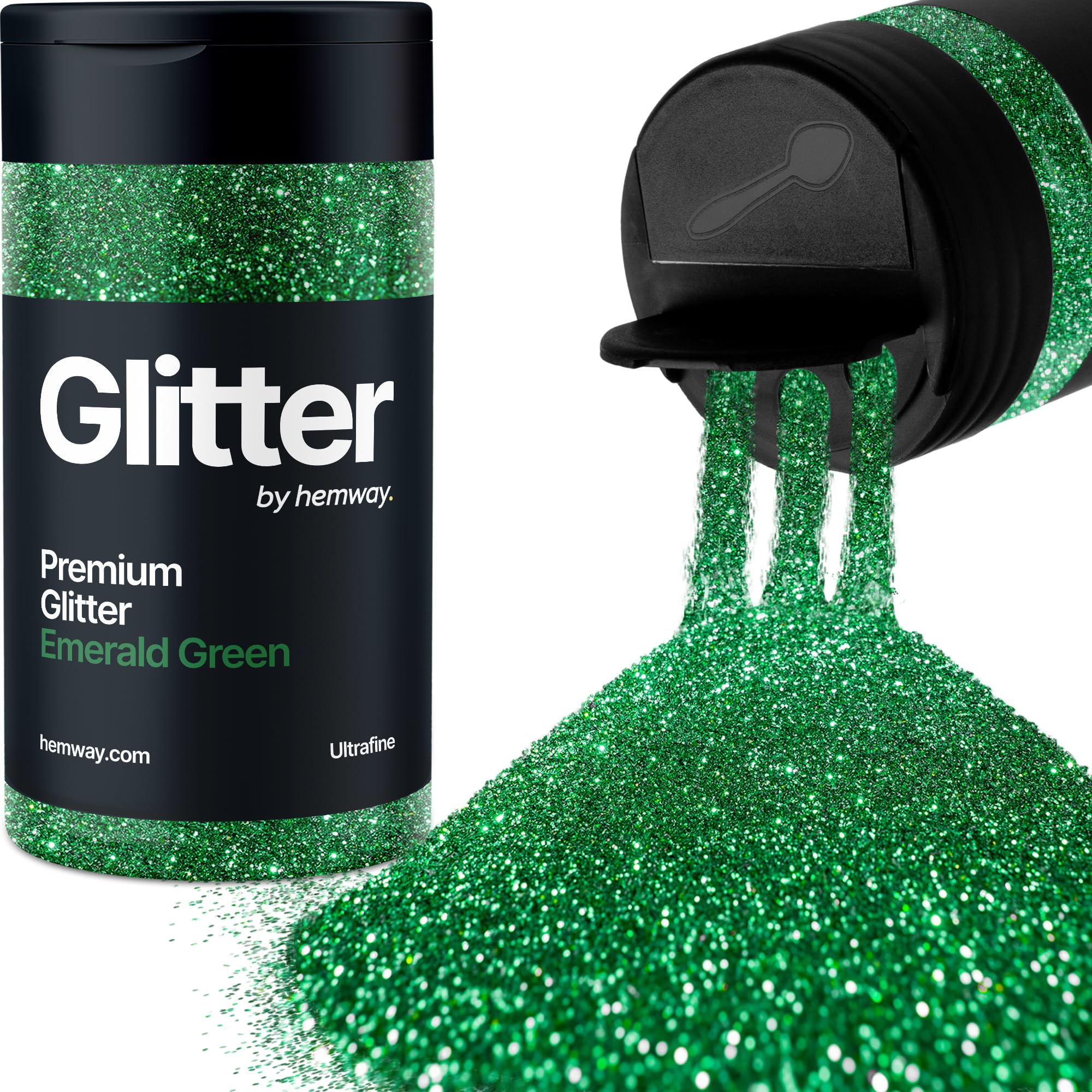 Champagne Gold Glitter Shaker, 130g Ultrafine Glitter, Crafts 1/128" Metallic Flake Champagne Gold Sequins, Resin & Epoxy Crafts, Decorating, Halloween, Christmas Nail, Face, Hemway — view 140
