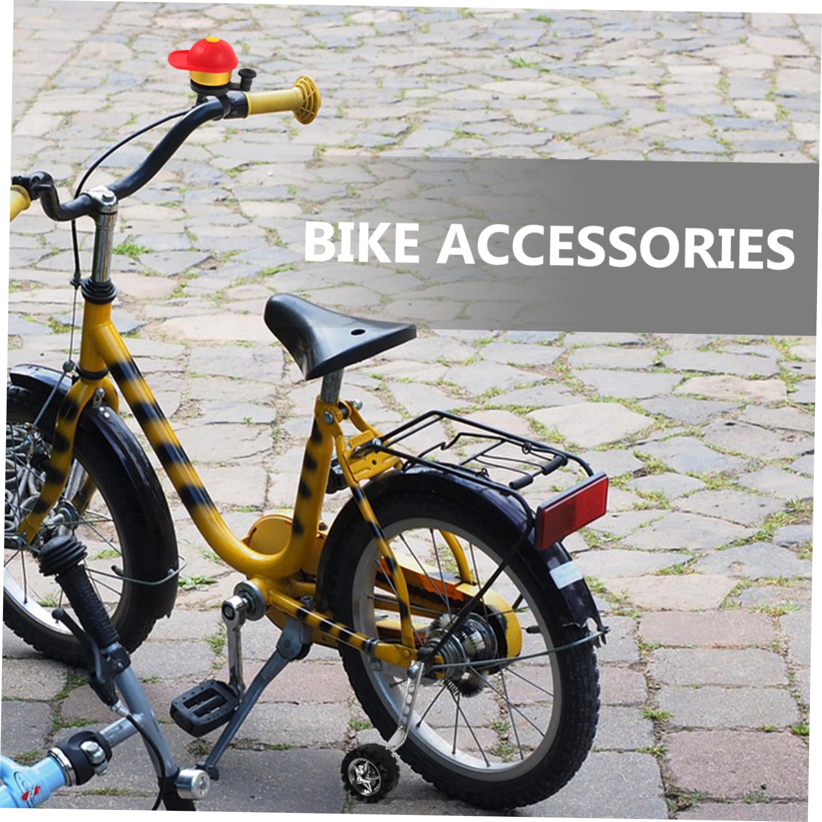 KOMBIUDA Ruedas Auxiliares Ruedines para Bicicleta Estabilizadoras Equilibrio Material Resistente para Principiantes