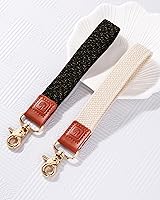 Vista 4 de Wristlet Lanyard, Stretchy Wrist Lanyard for Keys, Elastic Braided Keychain Strap ID Badge Wallet Holder