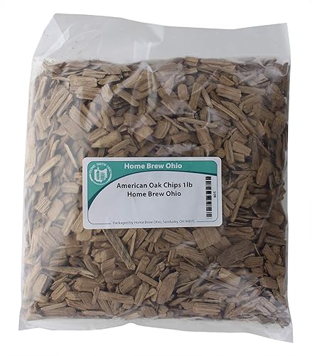 Home Brew Ohio Chips de roble tostado medio americano 1 libra