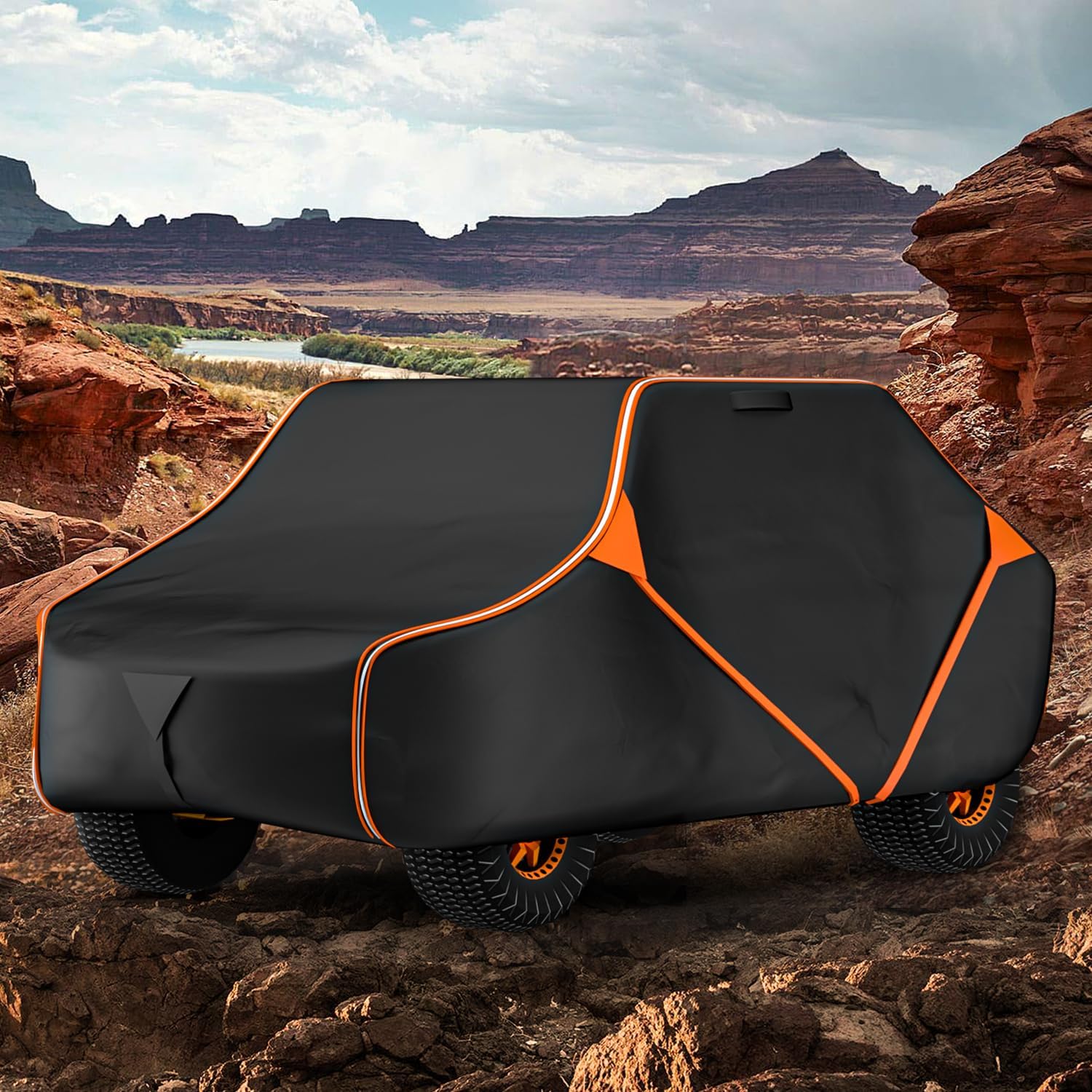 NEVERLAND Universele UTV Cover - All-Weather Bescherming Voor 4-6 Persoons Side By Side