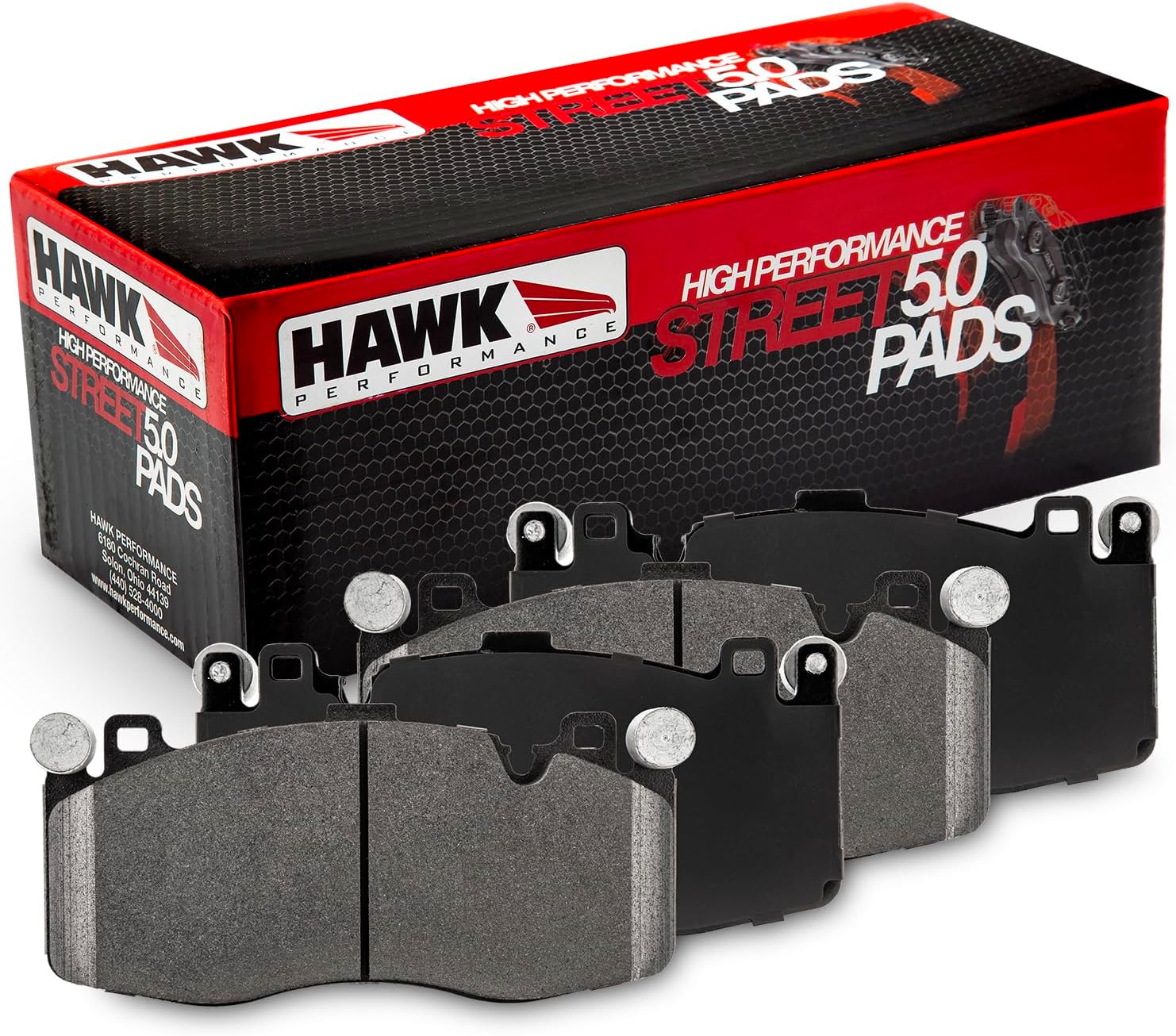 Hawk Performance HB835B.726 HPS 5.0 Street Brake Pads