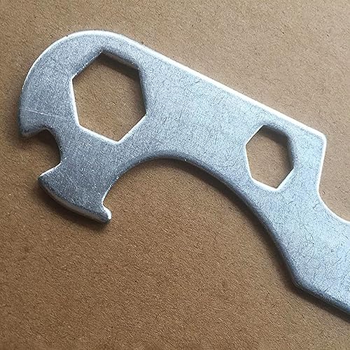 Miniatura 8 de Llave de montaña de ciclo de bicicleta de múltiples agujeros portátil Herramientas para reparación Llave plana Llave de acero multiherramienta