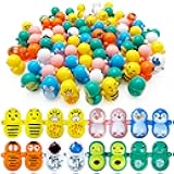 XIPEGPA 70PCS Mini Tumbler Toys Mini Animal Toy Party Favors for Boys Girls for Classroom Rewards Goodie Bag Filler Treasure Box Gifts Birthday Party Favors