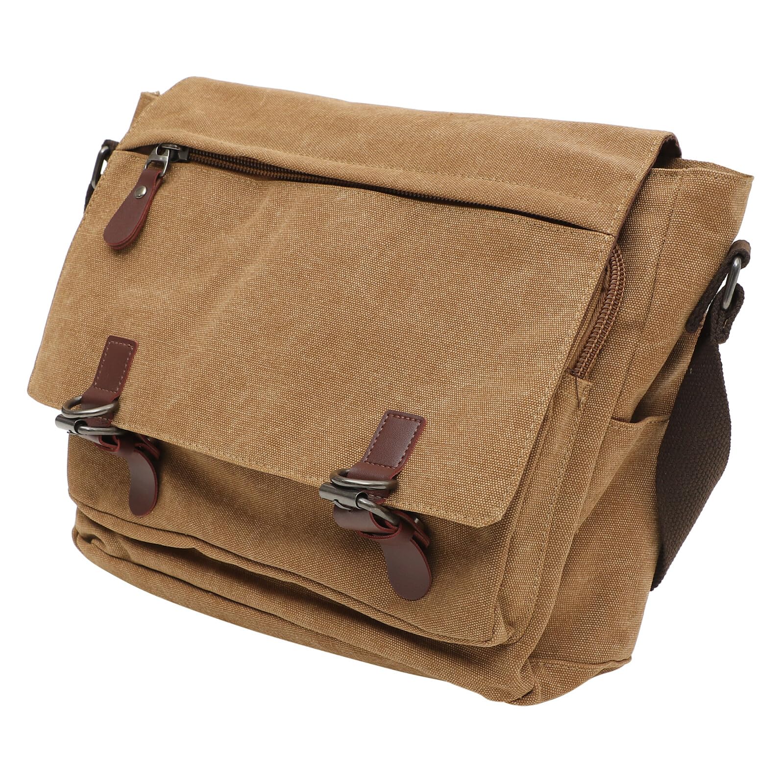 Bolso bandolera ligero para hombres que necesitan espacio sin cargar peso extra 8
