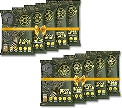 FIRST PLANT - Premium Rajasthani HENNA POWDER, 100% ORGANIC Henna with GI Tag for Hair Colour and Hair Care (Pack of 10 x 75g)