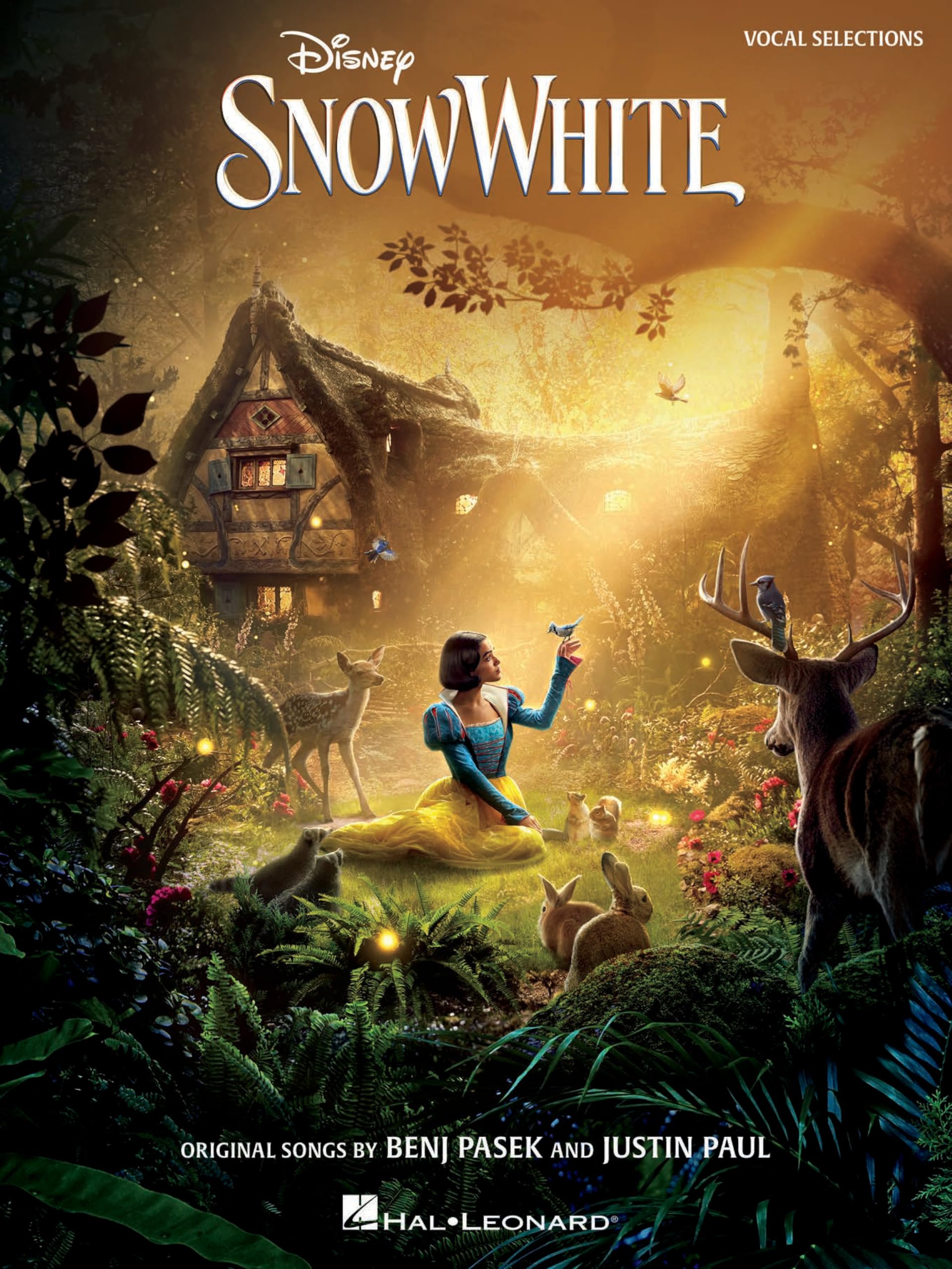 Partition Disney Snow White 2025 recueil de chant de comédie musicale pour piano