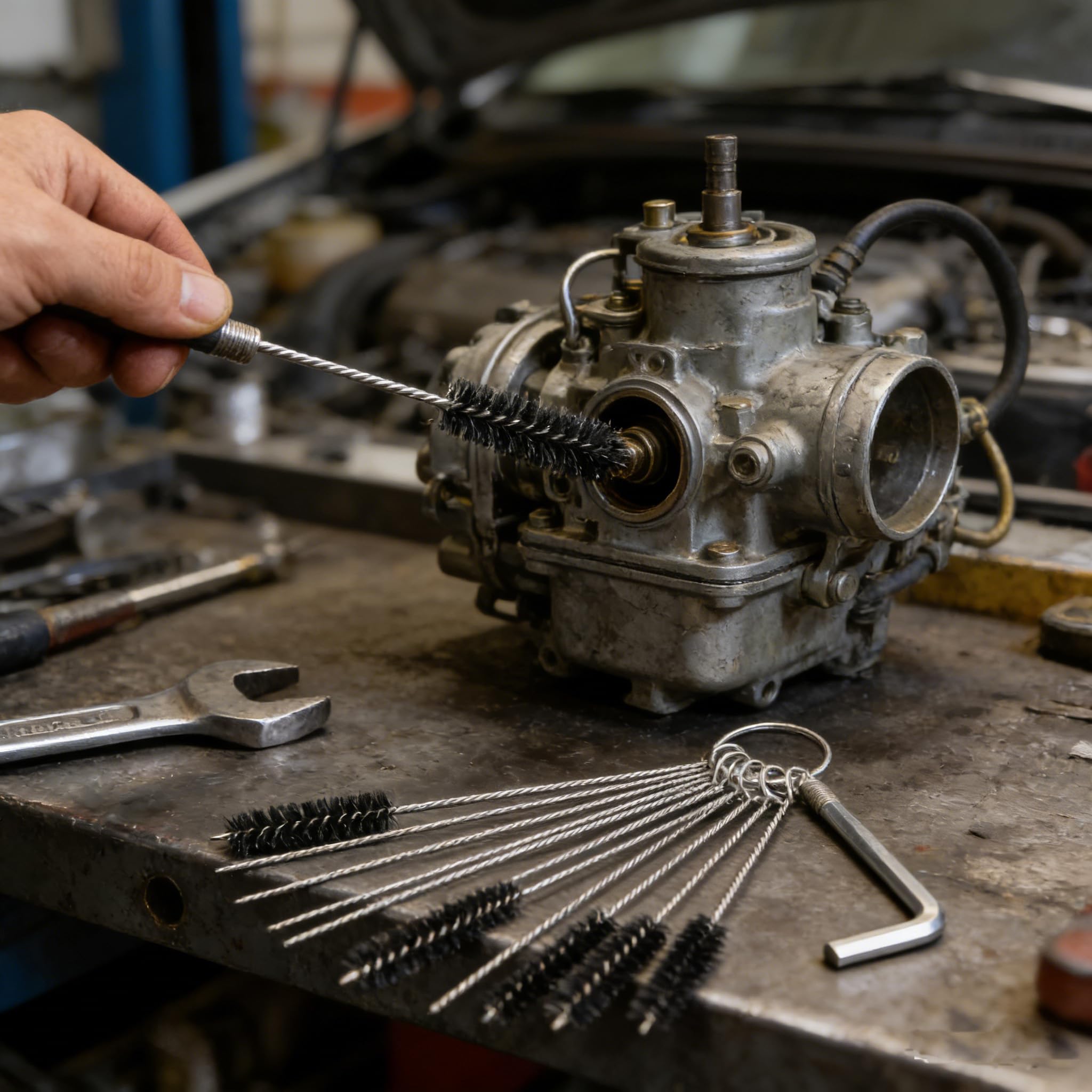 Confezione da 14 strumenti di regolazione del carburatore con cacciaviti esagonali esterni per motori piccoli a 2 tempi per Poulan, Husqvarna, STIHL, Echo, decespugliatore, motosega