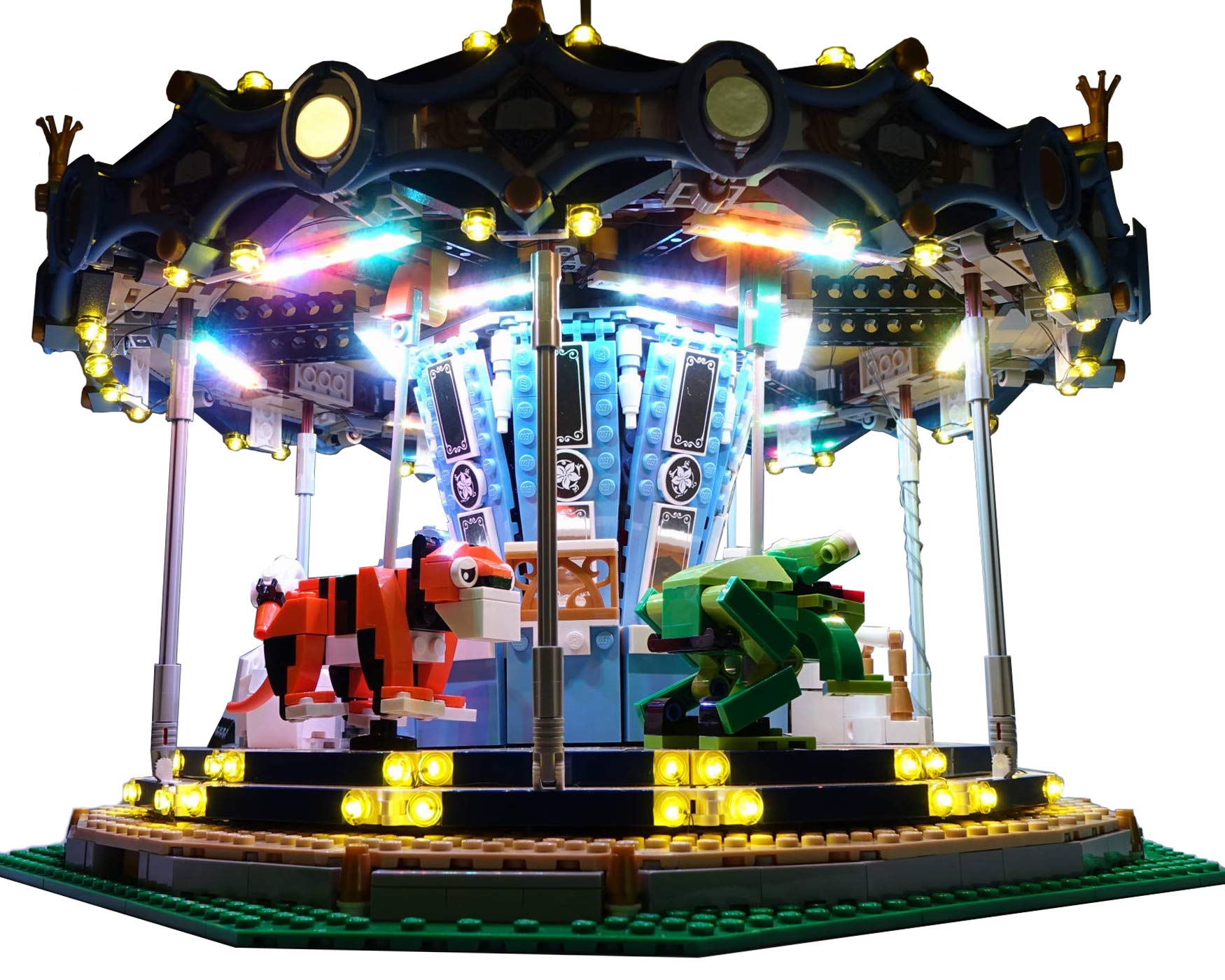 Brick LootDeluxe Lighting Kit for Your Lego Carousel Set 10257 (Lego Set  NOT Included)