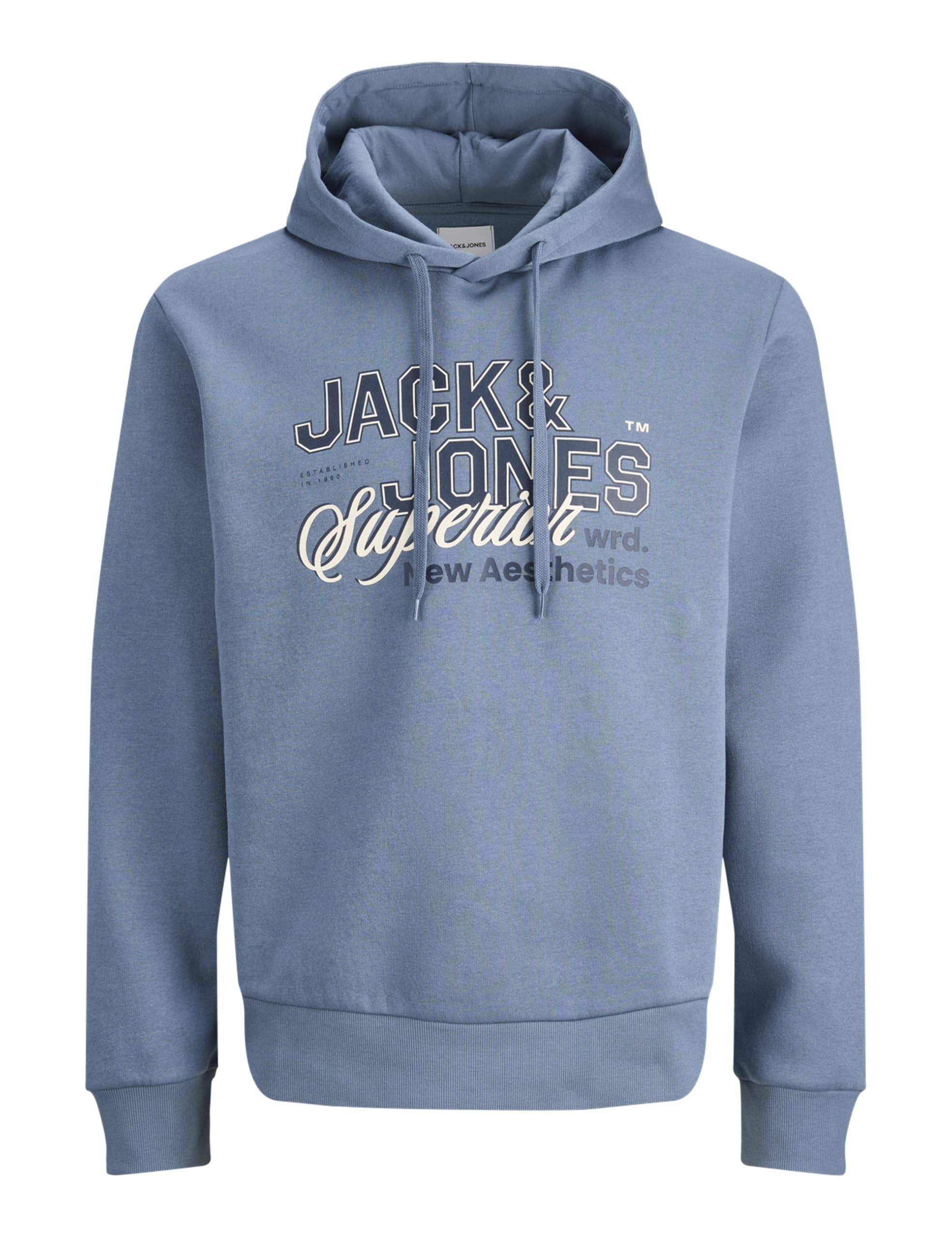JACK & JONES Jjelogo Sweat Hood 2 Col 25/26 2pk MP Jjelogo Lot de 2 Sweats à Capuche 2 Cols, 25/26 Homme (Lot de 2)