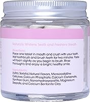 Vista 21 de Tabletas de pasta de dientes – Menta de vainilla Tabletas de pasta de dientes Nano hidroxiapatita masticables Sin flúor l 90 pestañas