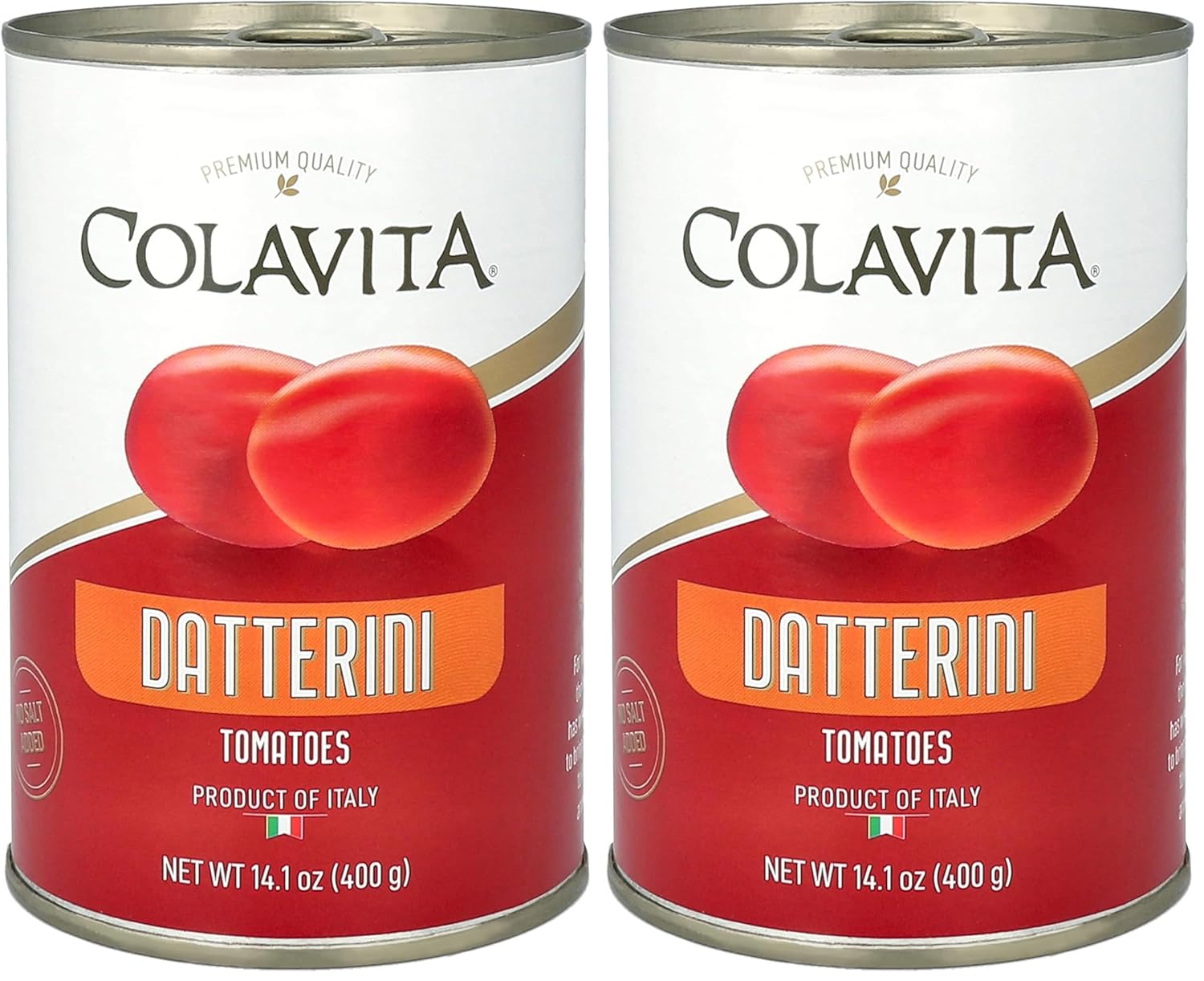 Colavita Canned Tomatoes - Datterini, 14.1oz Can (Pack of 2)