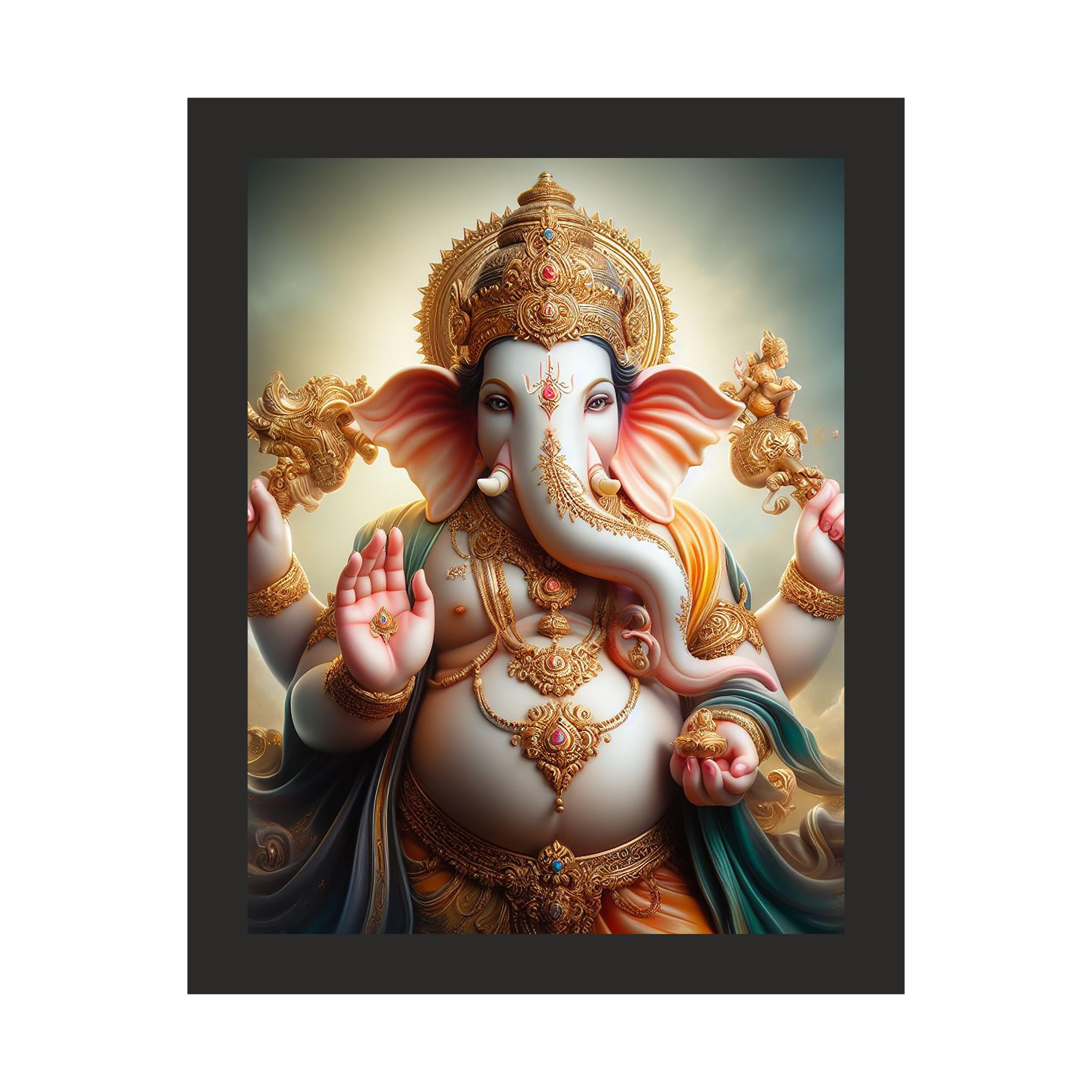 Ganesh Ji Photo Frame as a Housewarming Gift: A Meaningful Choice for a New Home – featured Ganesh artwork