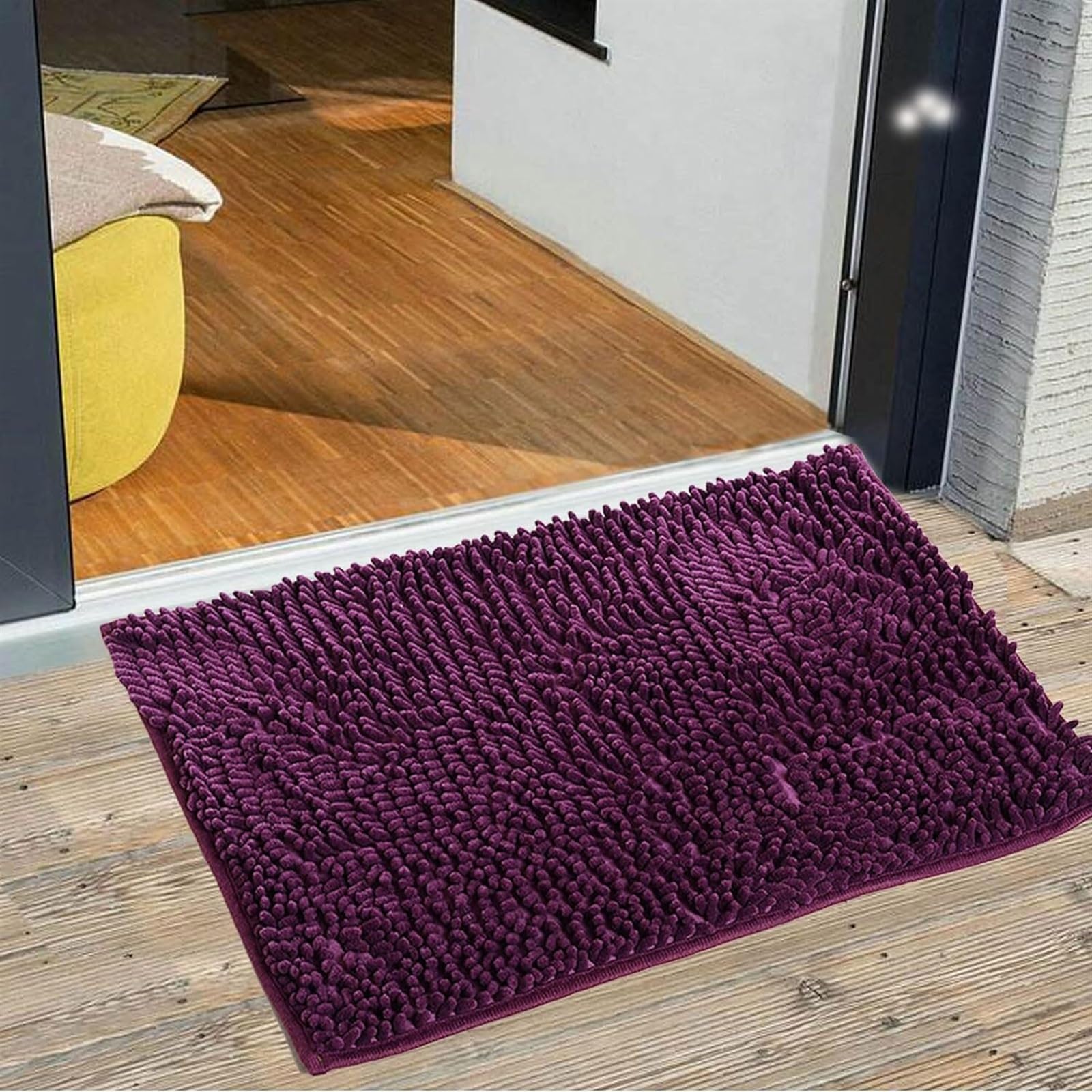 Zerbino Ingresso Camera da Letto Tappeto Bagno Assorbente Tappetino Antiscivolo per La Decorazione Domestica per L'Ingresso(A,60x90cm)