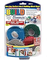 Vista 1 de BZ2M1-MC12/6 Self Adhesive Tape Works Building Block Tape, Blue/Red/Grey/Green, N/A
