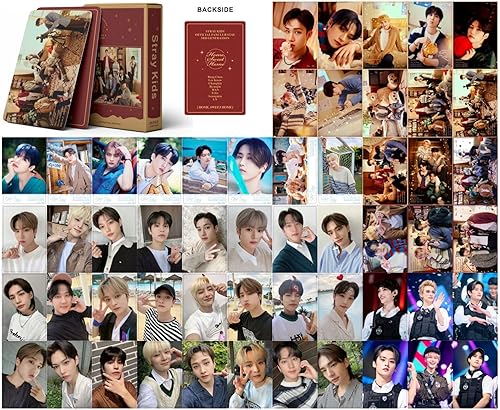 Miniatura 2 de Juego de tarjetas Lomo de 2 cajas110 piezas para niños callejeros (Fansclub)+(S318) Tarjeta Kpop Photocards Merchandise Regalo para niñas y niños