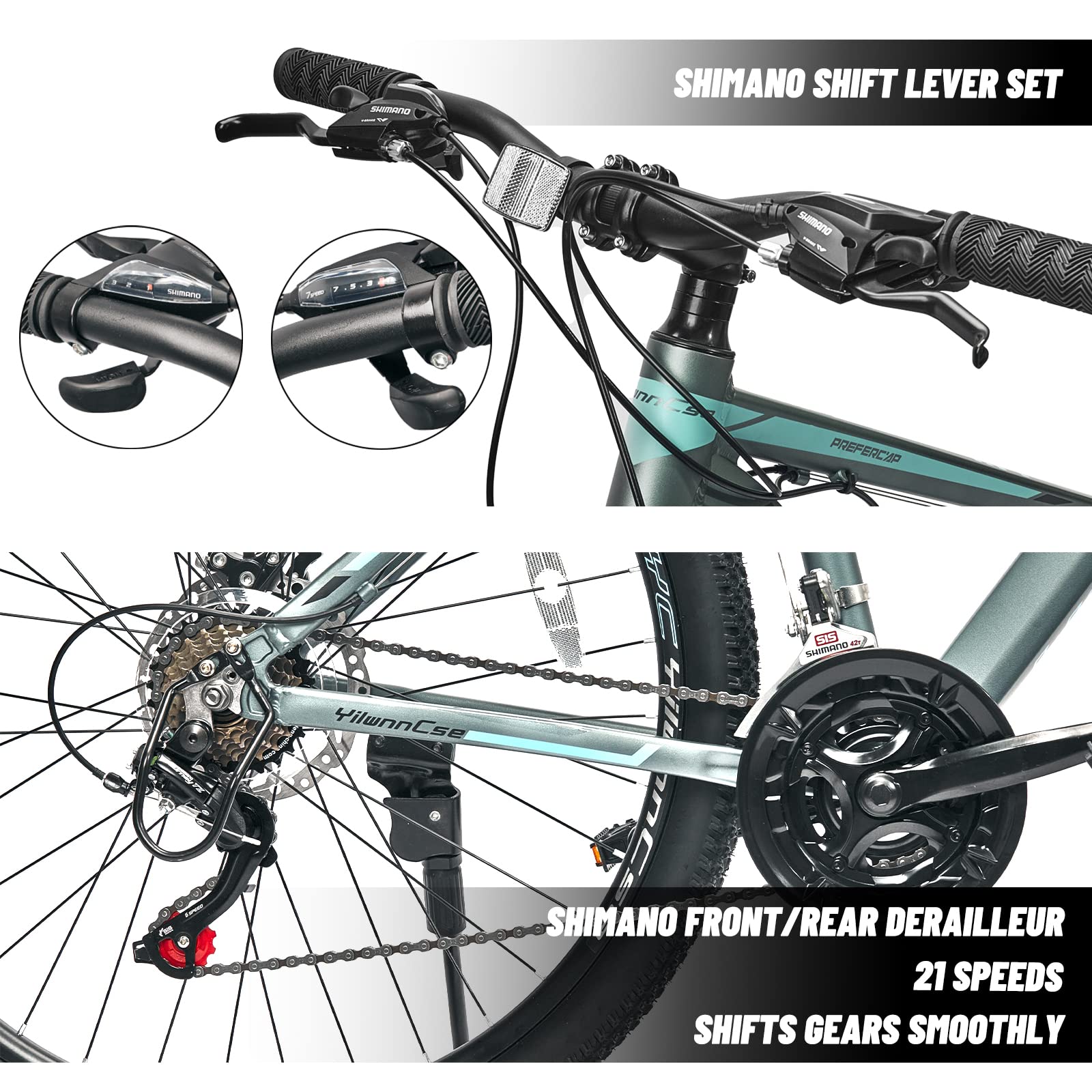 アルミフレーム 27.5インチ MTB Amazon | 27段変速 マウンテンバイク27.5インチ MTB 軽量アルミ