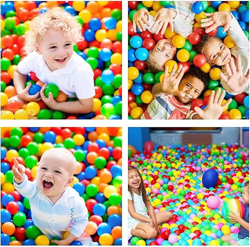 Miniatura 3 de Pack of 50 Ball Pits Balls, 2.2 inches5.5 cm, BPA Free Plastic Balls Crush Proof Ocean Balls Phthalate Free Toys for Boys Girls Toddlers Indoor