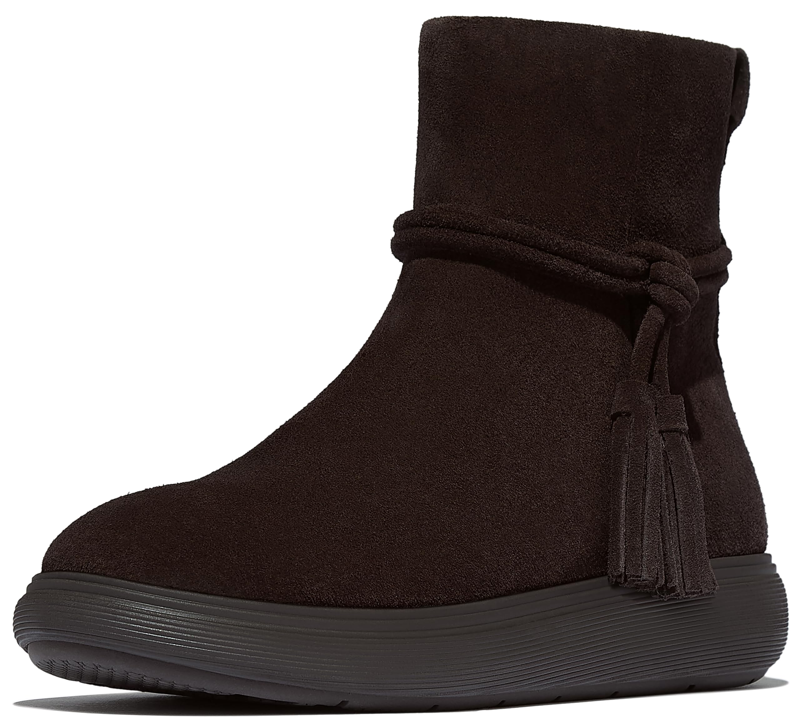 Fitflop Damen Iq-comff Quaste Suede Short Boots Ankle, schokobraun, 37.5 EU