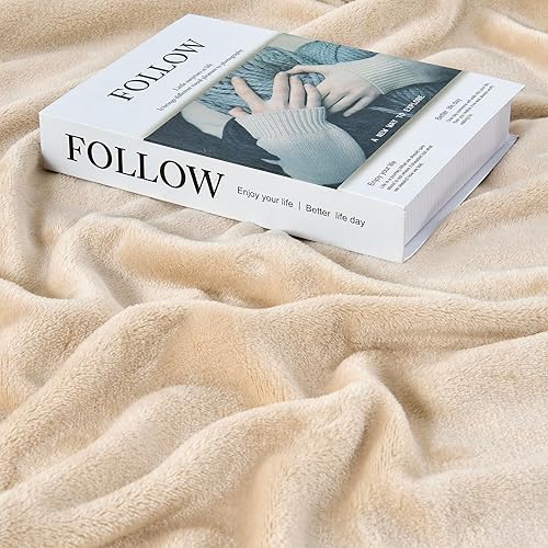 Miniatura 4 de Manta grande tamaño King, manta suave extra grande de 120 x 120 pulgadas, manta California King para toda la familia, cama, sofá, viajes,