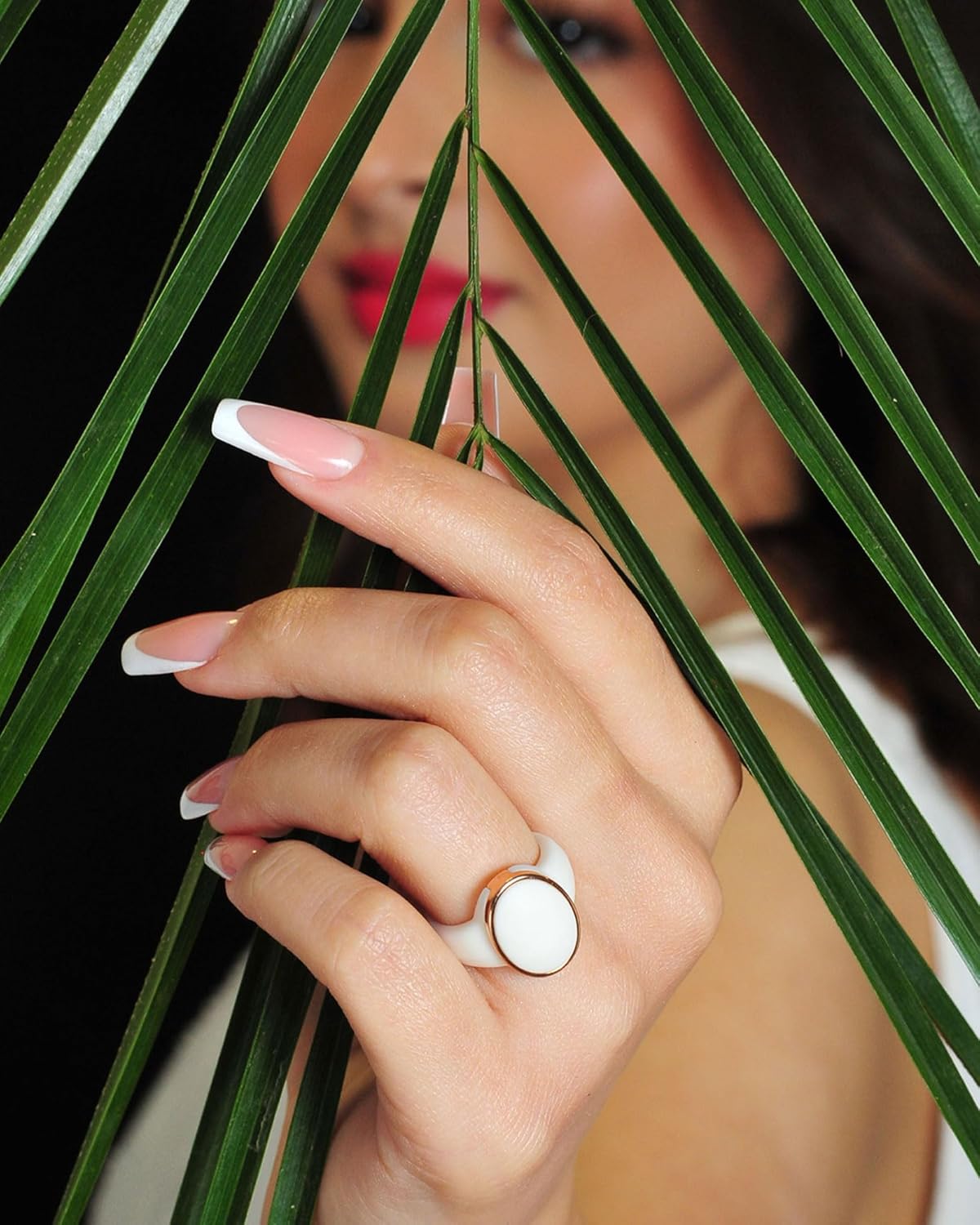 Rinfit Silicone Wedding Bands for Women - Women's Silicone Rings - Rubber Wedding Band - Oversized Oval - Patent Pending Design - Image 3