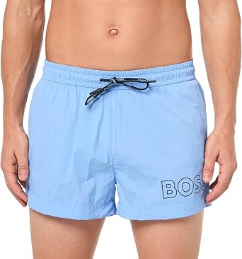 BOSS Mens Big Logo Swim Trunk