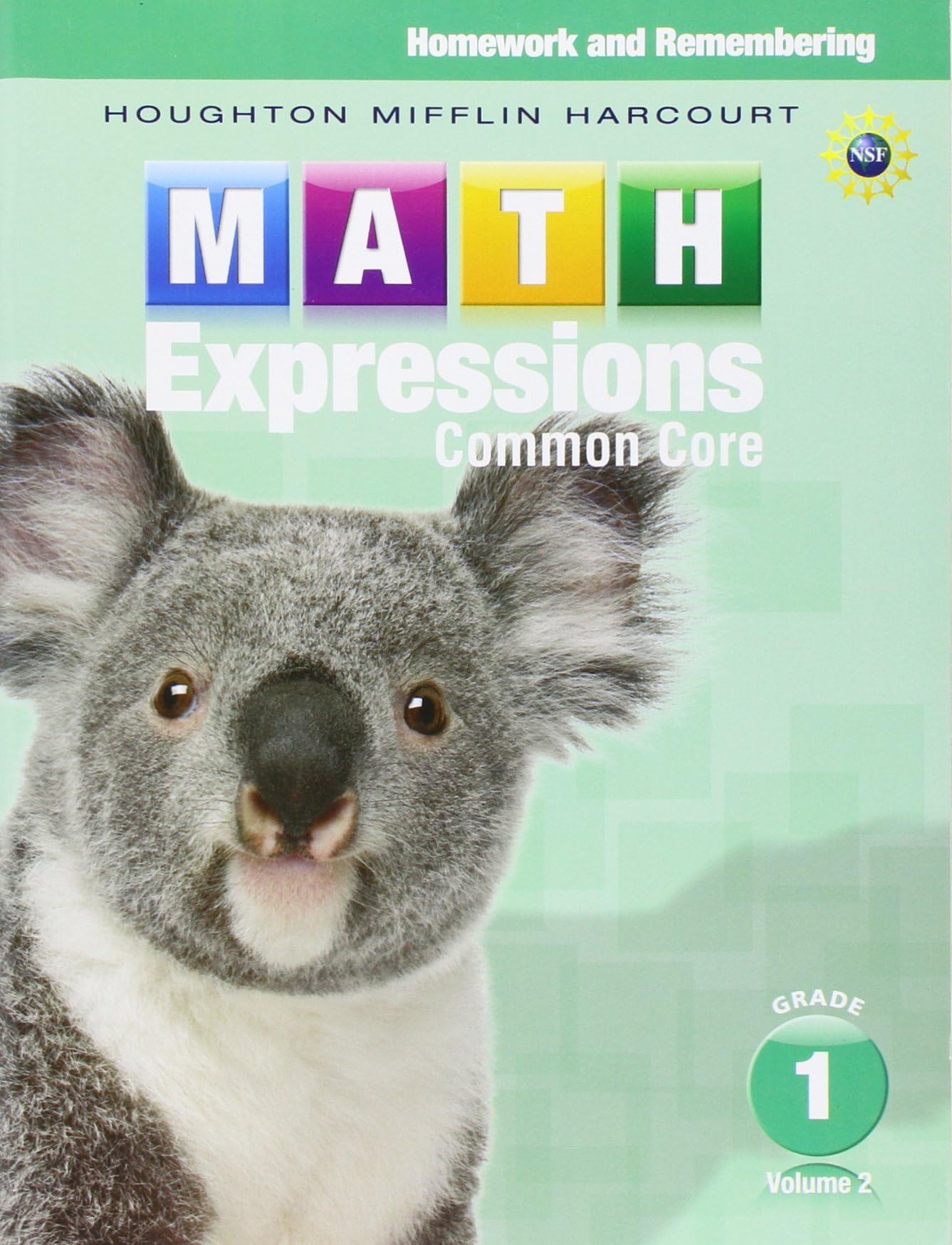 Houghton Mifflin Homework & Remembering, Volume 2 Grade 1