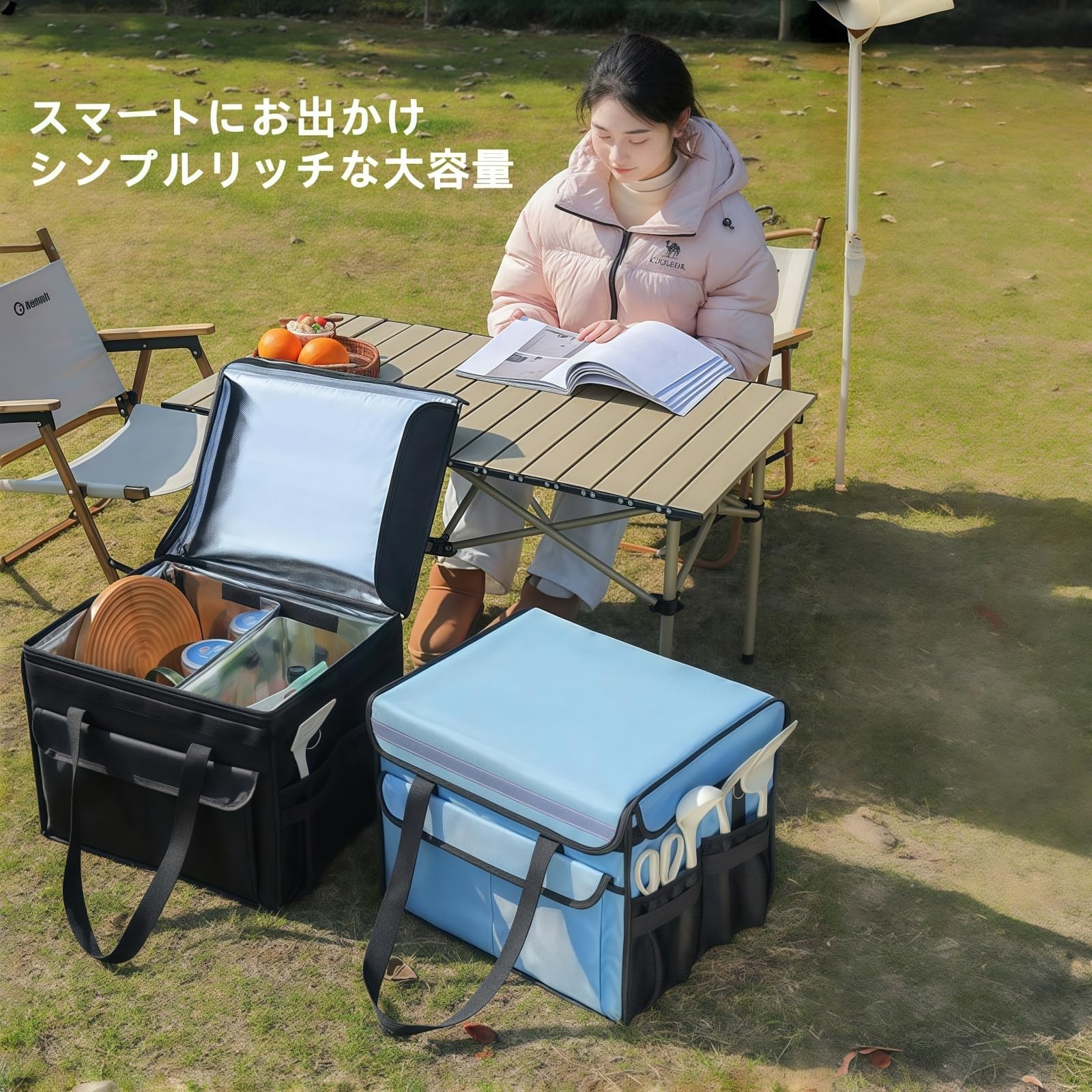 Amazon｜BDHD デリバリーバッグ 大容量 保温 保冷バッグ 30L 45L 62L