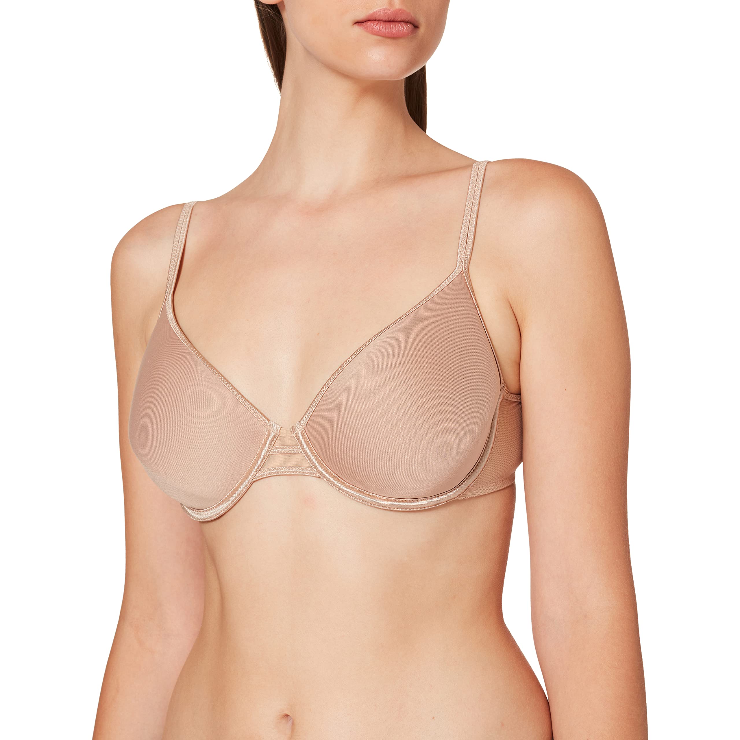 Sassa Women's Bügel-BH vorgeformt Full Cup Plain Everyday Bra, Off-White, 38B (Manufacturer size:85B)