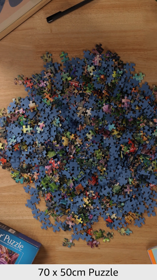 Puzzle 1000 Pezzi - Village Greengrocer (Il Fruttivendolo Del Villaggio) - Dimensioni 69x47.8 Cm, 750g - 4