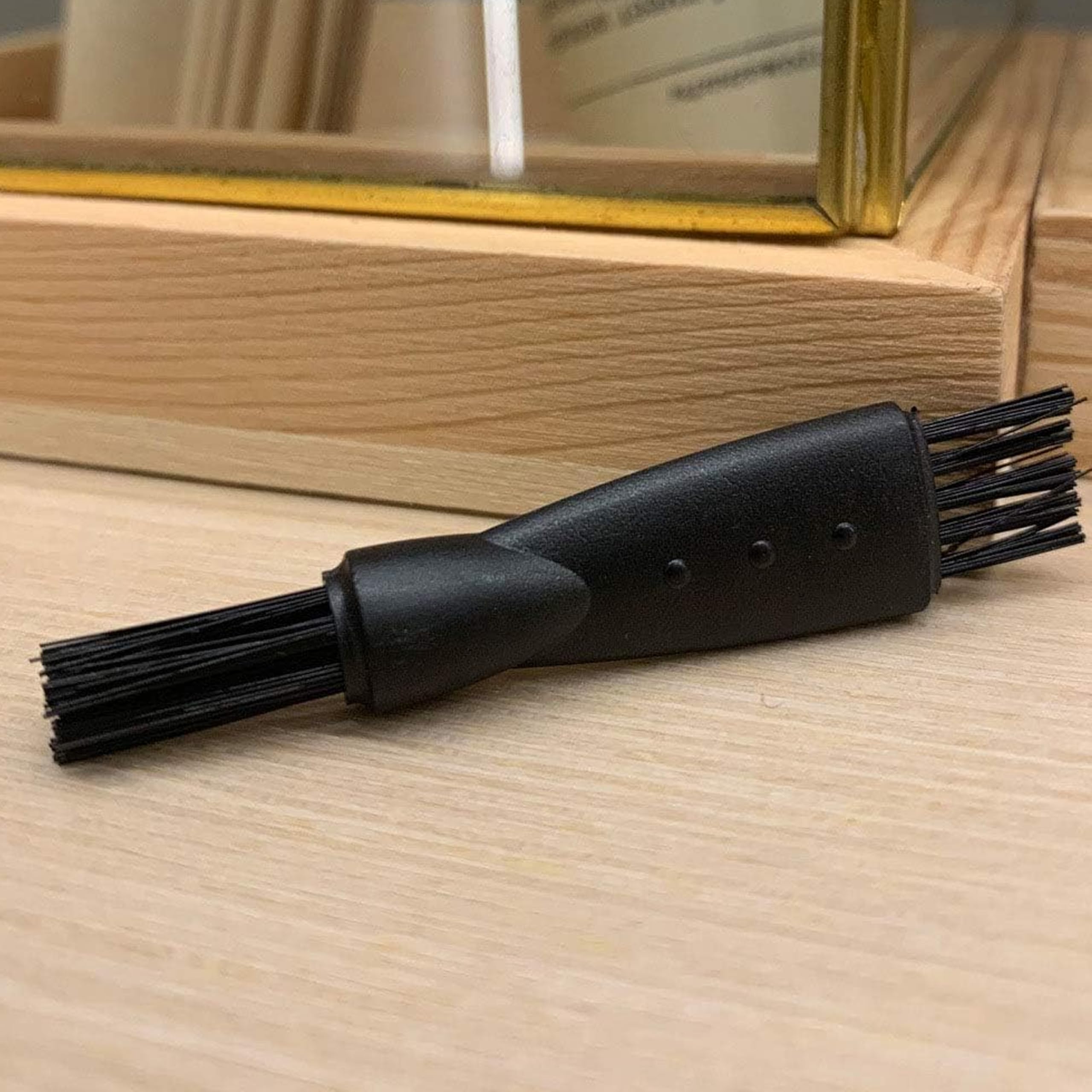 6 Blaireau de Rasage, Brosse de Nettoyage pour Rasoir électrique, pour Nettoyer la Barbe avec Les têtes de Rasoir électrique