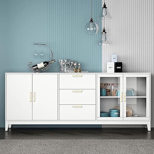 Miniatura 6 de Rergy Paquete de 10 tiradores dorados de latón cepillado para gabinete, manijas de cajón de oro cepillado, accesorios modernos de aleación de zinc