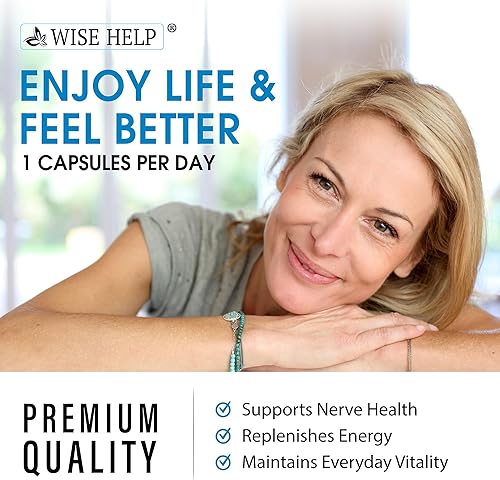 Miniatura 4 de Alivio natural de las molestias nerviosas para apoyar la neuropatía, fabricado en Estados Unidos, antioxidante nervioso para neuralgia del