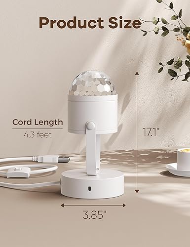 Miniatura 6 de Joyzy Lámpara de mesa dinámica con ondas oceánicas, proyector de luz nocturna de ondas de agua para habitación, decoración de fiesta de Navidad,