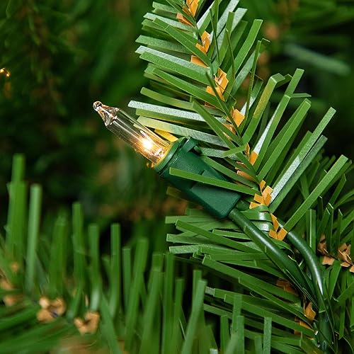 Miniatura 6 de Northlight 31450643Árbol de pino del norte completo árbol de Navidad Artificial con luces claras, 7,5'