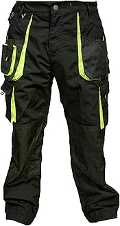 Juicy Trendz Work Trousers for Men - Men's Work Utility & Safety Pants for Construction and Outdoor Activities