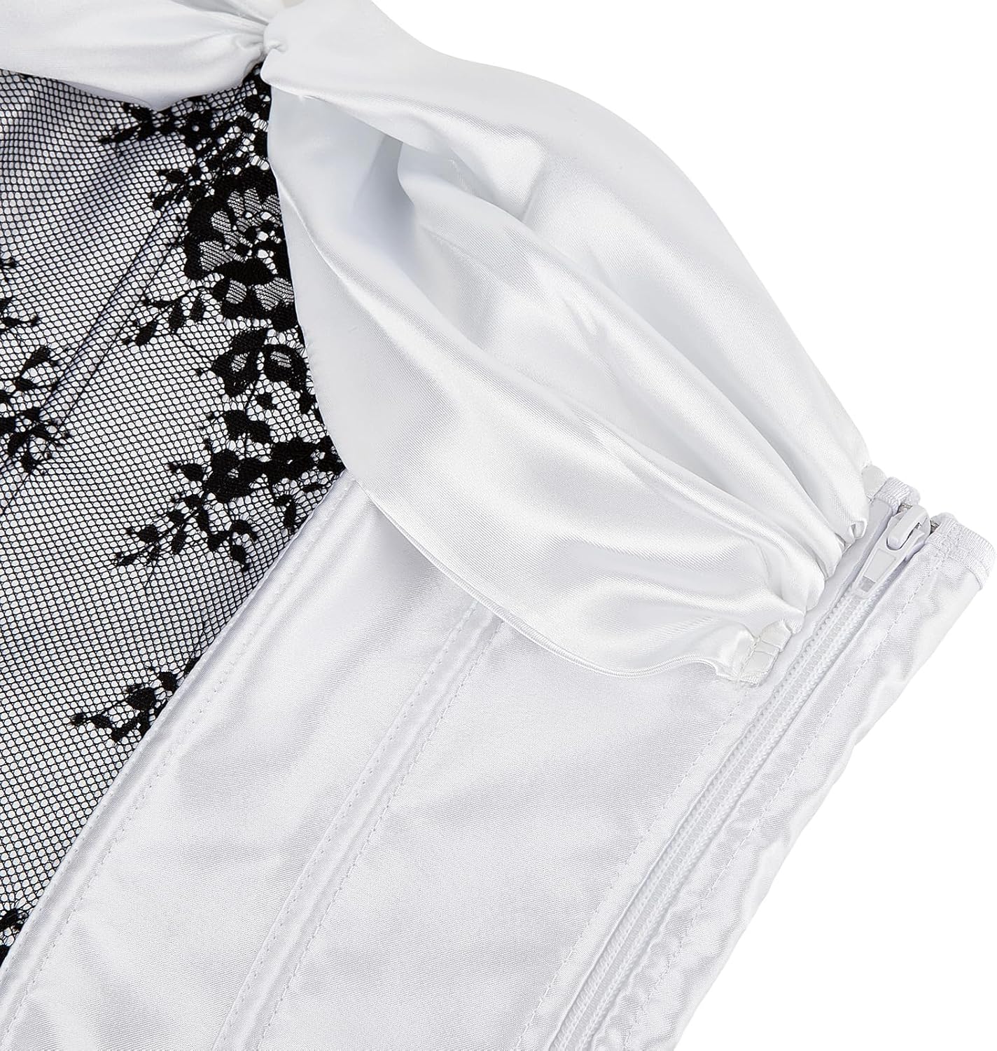 Zhitunemi Renaissance Corset Halloween Costumes: Strapless Women Corset Lingerie - Medieval Fairs for Vintage Lovers - Image 5