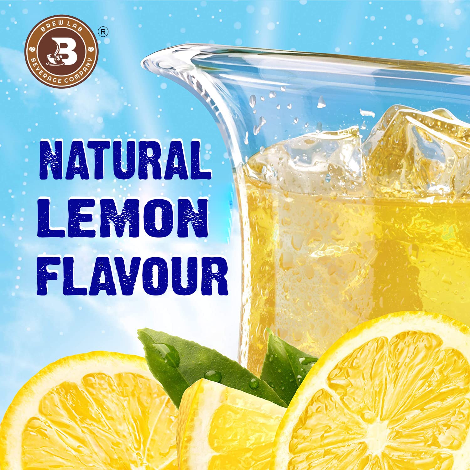 Brew Lab Instant Lemon Iced Tea-250Gm | Iced Tea | Ice Tea Premix Powder | Summer Drink | Instant Premix Tea for Vending Machine | Ready to Drink Tea Iced Tea Vacuum Pack (250 g) 4