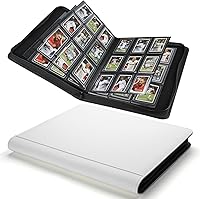 Vista 11 de Carpeta Toploader CARDBINDER, Estuches Duros Toploader, Fundas de 4 Bolsillos para hasta 128 Tarjetas. Carpeta de Tarjetas Toploader con Fundas