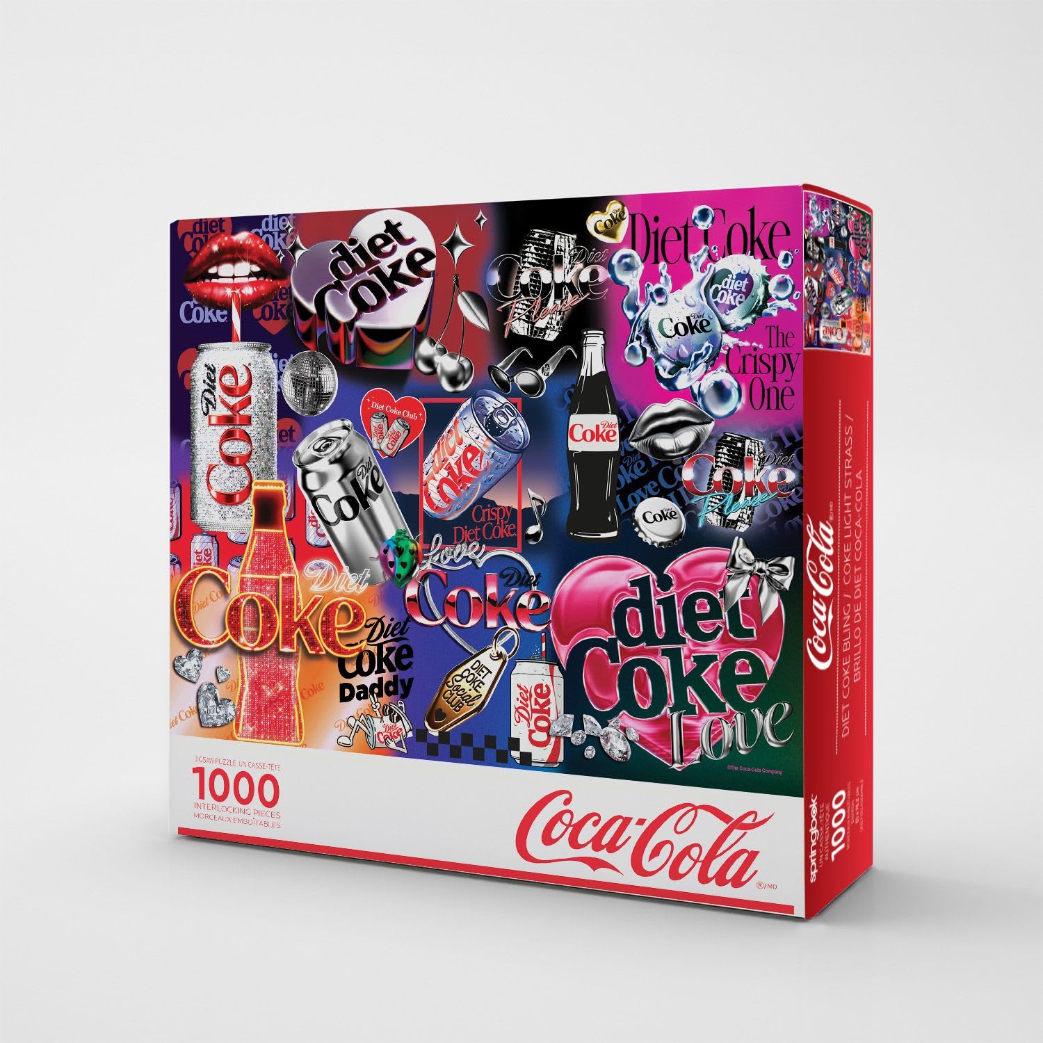 Amazon.com: Springbok Diet Coke Bling 1000 Piece Jigsaw Puzzle for