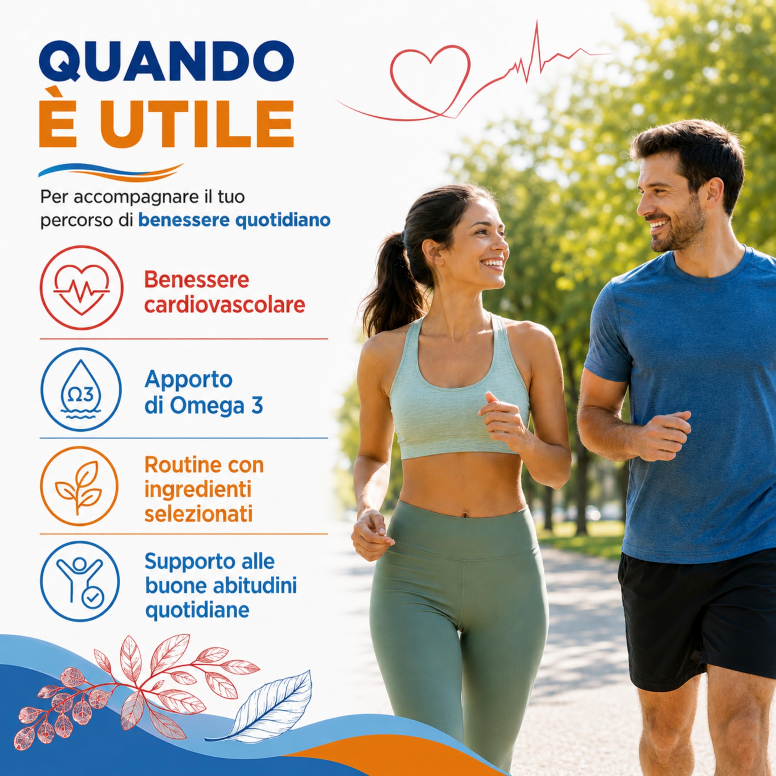 Captolip 48 Compresse + SeaForce One 120 Capsule Chemist's Research | Omega 3 Olio di Pesce EPA DHA + Berberina, BioMonacolina K, Coenzima Q10, Acido Folico, Tiamina e Fieno greco