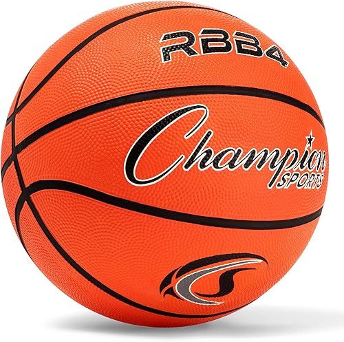 Miniatura 2 de Champion Sports - Pelotas de baloncesto oficiales de nailon con cubierta de goma resistente