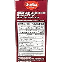 Vista 3 de Uvelka Kasha Alforfón Hervir en bolsa - 5x80Gr (14oz), paquete de 6, alimentos orgánicos