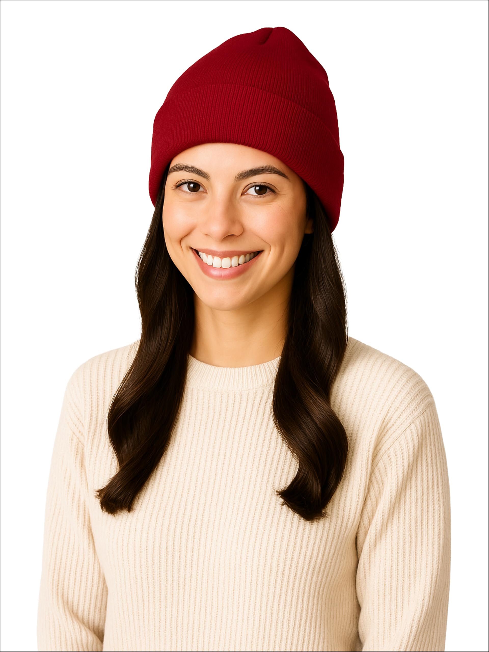 DonDon Berretto Uomo Berretto Donna Beretto Invernale Beanie Design Classico