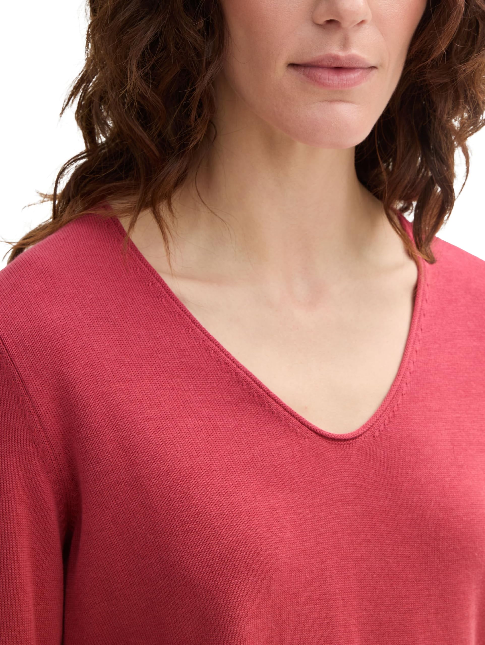 TOM TAILOR Pull Tricoté En Coton Bio Femme